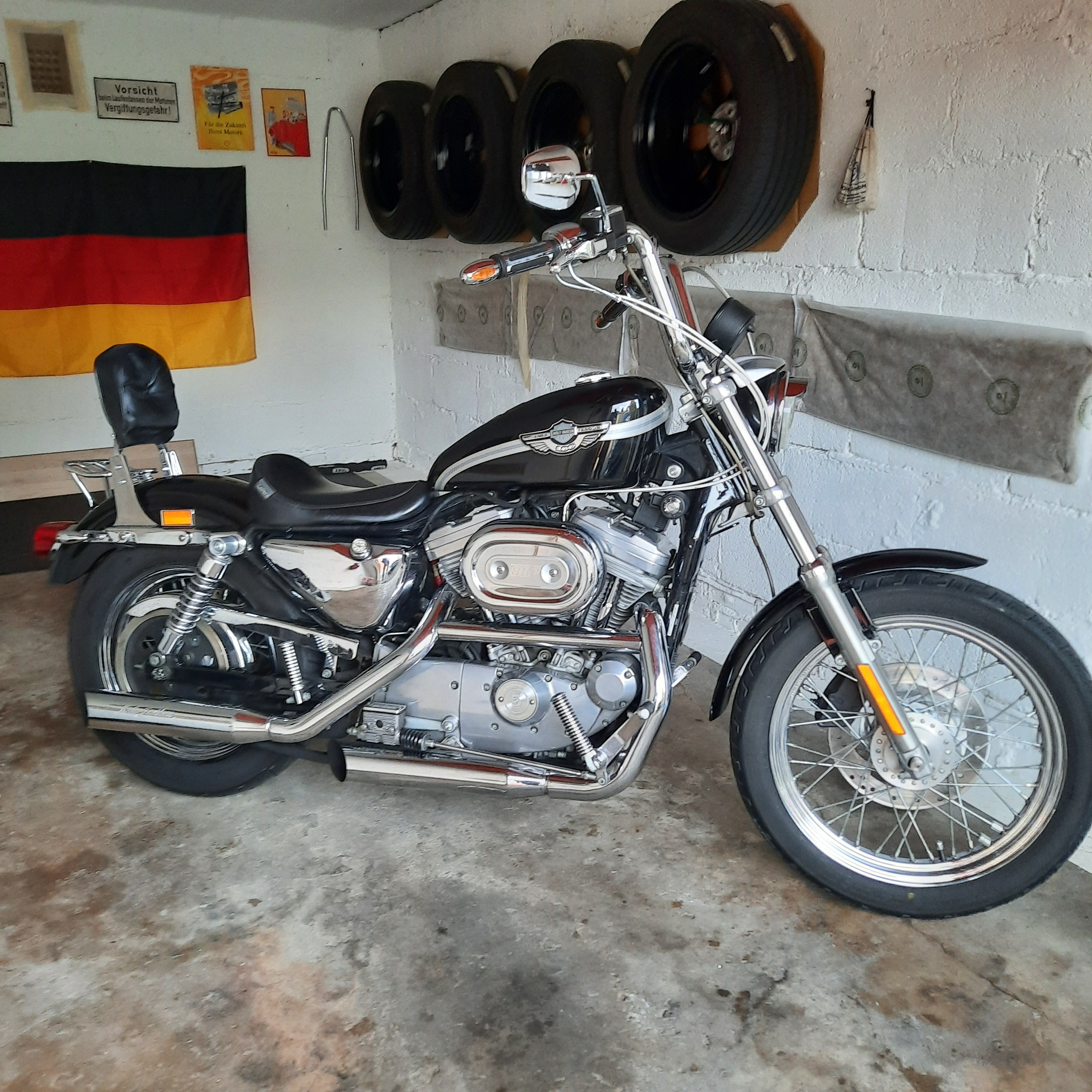 Mein Puma und meine Harley